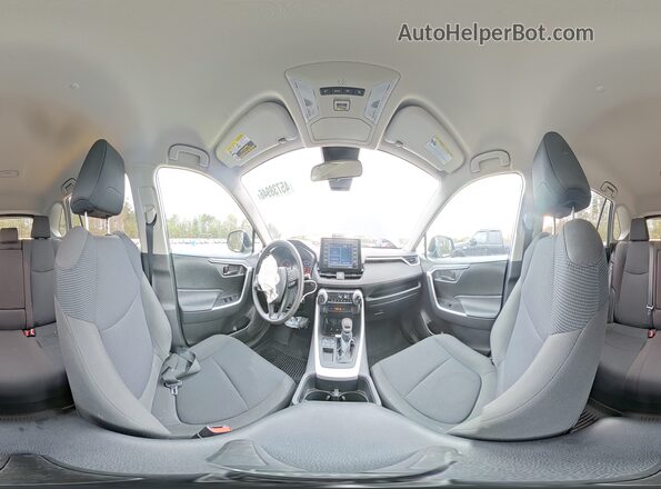 2T3H1RFV4NW236516 2022 TOYOTA RAV4 Gray 360 interior view