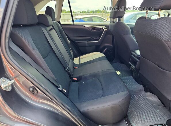 2T3H1RFV5KW003840 2019 TOYOTA RAV4 Gray Widok wnętrza z tyłu
