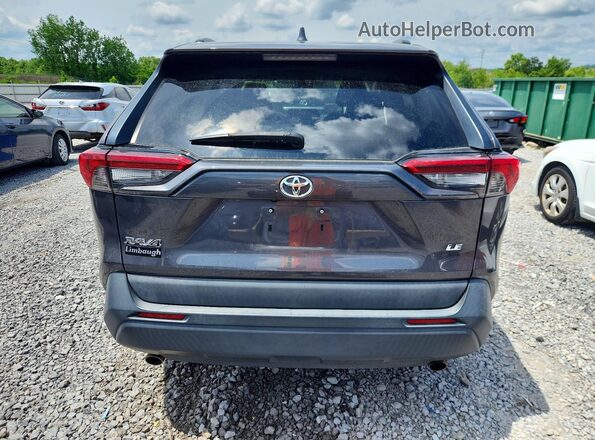 2T3H1RFV5KW003840 2019 TOYOTA RAV4 Gray Widok z tyłu