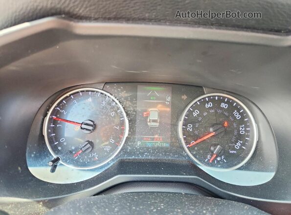 2T3H1RFV5KW003840 2019 TOYOTA RAV4 Gray Widok zestawu wskaźników