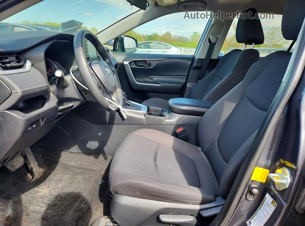 2T3H1RFV5KW034439 2019 TOYOTA RAV4 Gray Սալոնի դիմացի տեսք