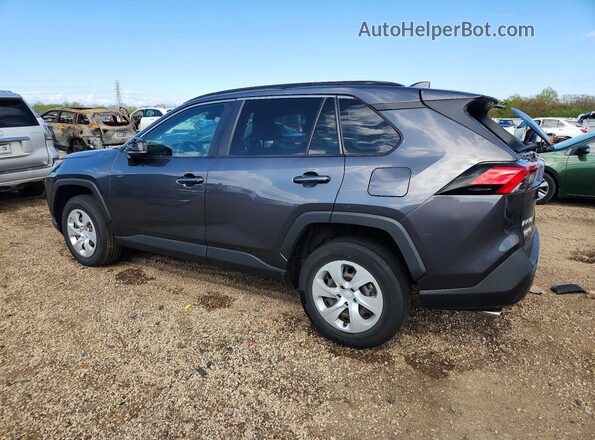 2T3H1RFV5KW034439 2019 TOYOTA RAV4 Gray Հետևի ձախ