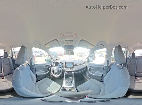 2T3H1RFV5KW034439 2019 TOYOTA RAV4 Gray Սալոնի 360 աստիճան տեսք