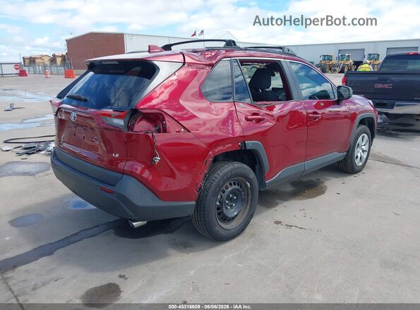 2T3H1RFV5LC044522 2020 TOYOTA RAV4 Red Trasero derecho
