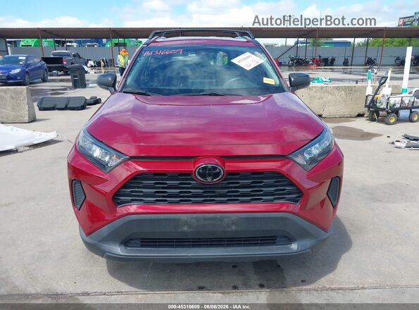 2T3H1RFV5LC044522 2020 TOYOTA RAV4 Red Vista interior trasera