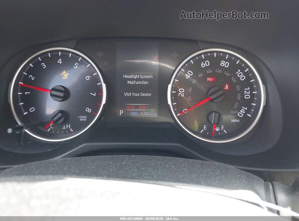 2T3H1RFV5LC044522 2020 TOYOTA RAV4 Red Vista de los asientos traseros