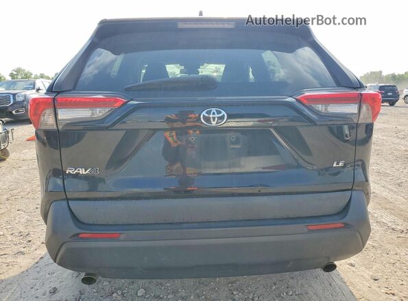 2T3H1RFV5MC122069 2021 TOYOTA RAV4 Black Вид ззаду