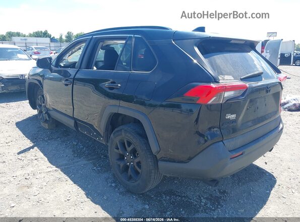 2T3H1RFV5MC135940 2021 TOYOTA RAV4 Черный Задняя левая четверть