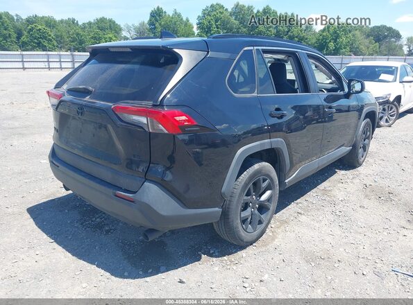 2T3H1RFV5MC135940 2021 TOYOTA RAV4 Черный Задняя правая четверть