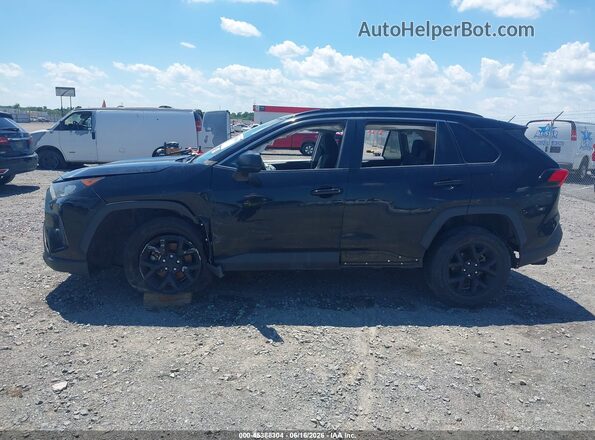 2T3H1RFV5MC135940 2021 TOYOTA RAV4 Черный Вид задней части салона