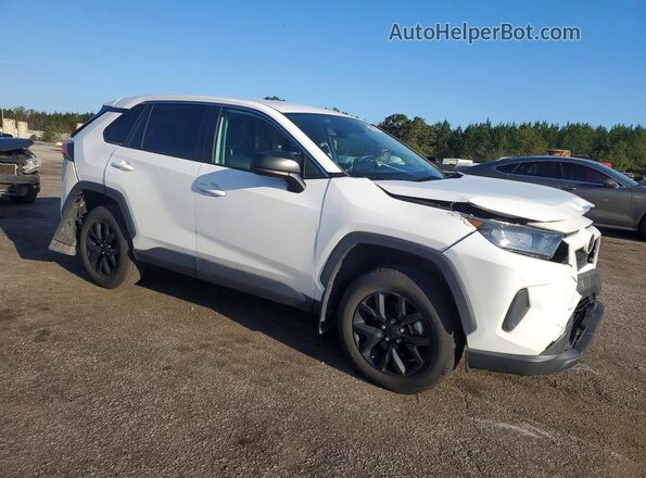 2T3H1RFV5NW204934 2022 TOYOTA RAV4 Белый Передняя правая четверть