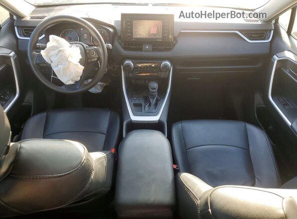 2T3H1RFV5NW204934 2022 TOYOTA RAV4 Белый Вид панели приборов