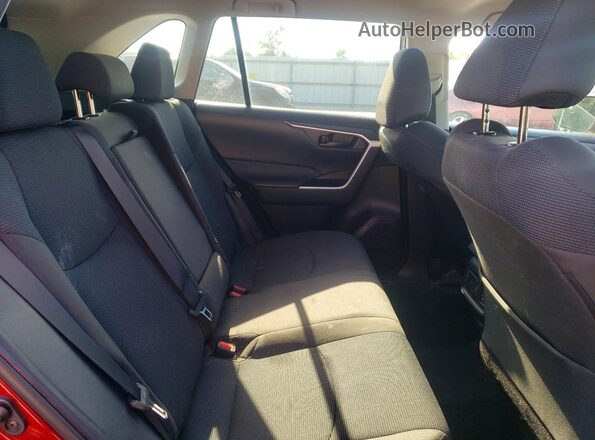 2T3H1RFV5NW211091 2022 TOYOTA RAV4 Red Rear interior view