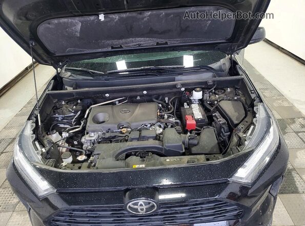 2T3H1RFV5PC230812 2023 TOYOTA RAV4 Black Vista del compartimento del motor