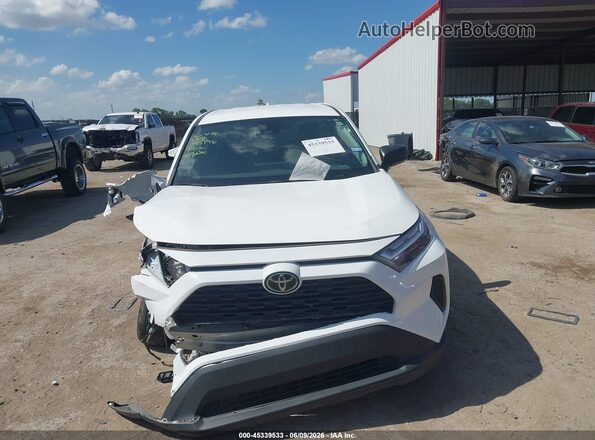 2T3H1RFV5RW342835 2024 TOYOTA RAV4 White Instrument cluster view
