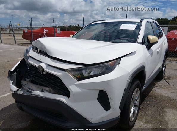 2T3H1RFV6LC038888 2020 TOYOTA RAV4 White Առջևի ձախ երեք քառորդ տեսարան