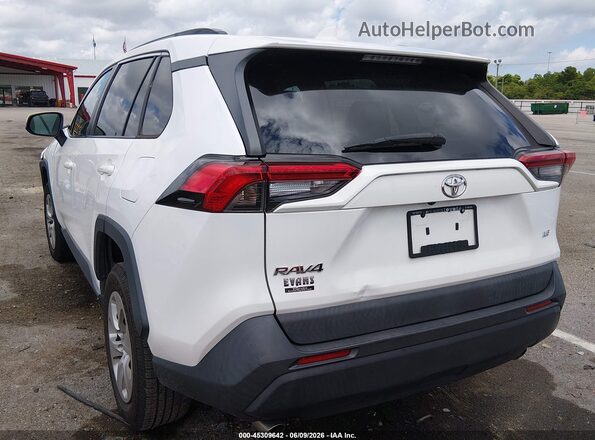 2T3H1RFV6LC038888 2020 TOYOTA RAV4 White Հետևի ձախ