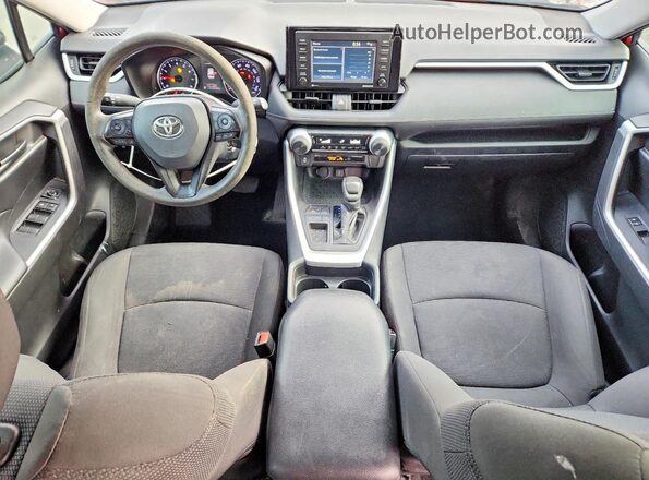 2T3H1RFV6LC039068 2020 TOYOTA RAV4 Красный Вид панели приборов