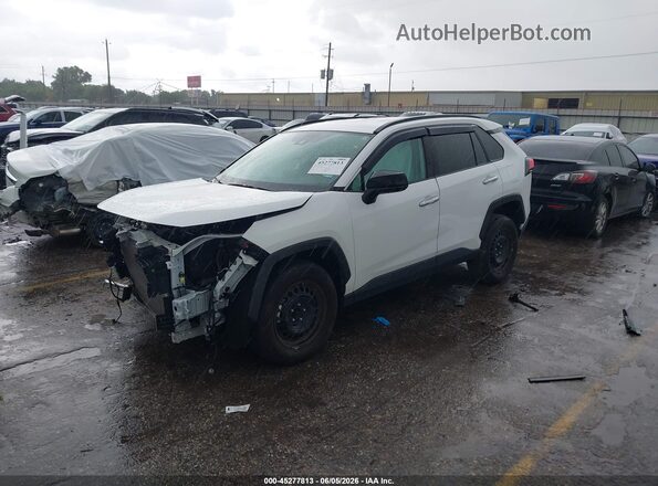 2T3H1RFV6MC105958 2021 TOYOTA RAV4 White Առջևի ձախ երեք քառորդ տեսարան