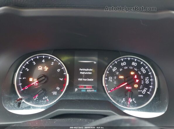 2T3H1RFV6MC105958 2021 TOYOTA RAV4 White Հետևի նստատեղերի տեսք