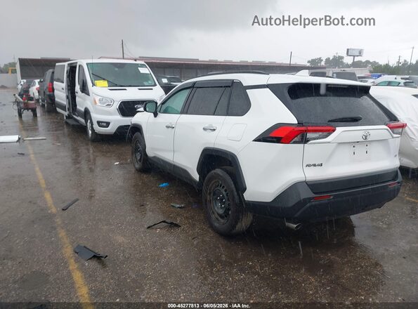 2T3H1RFV6MC105958 2021 TOYOTA RAV4 White Հետևի ձախ