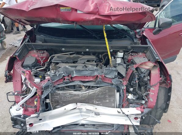 2T3H1RFV6MW134522 2021 TOYOTA RAV4 Красный Вид сзади