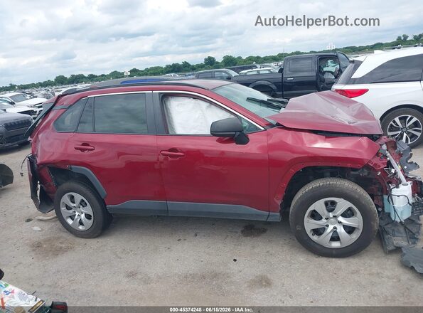2T3H1RFV6MW134522 2021 TOYOTA RAV4 Красный Панорамный вид салона 360°