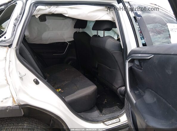 2T3H1RFV6NW229308 2022 TOYOTA RAV4 White VIN sticker view