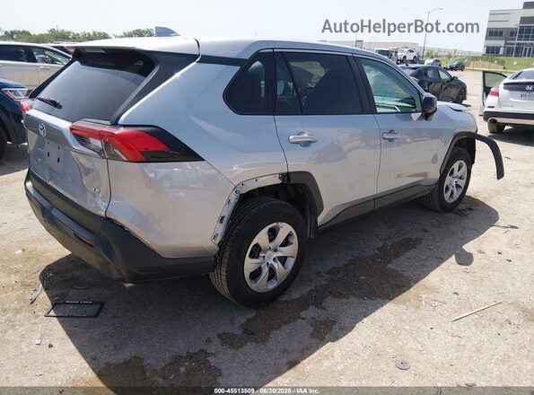 2T3H1RFV6PW284652 2023 TOYOTA RAV4 Silver უკანა მარჯვენა