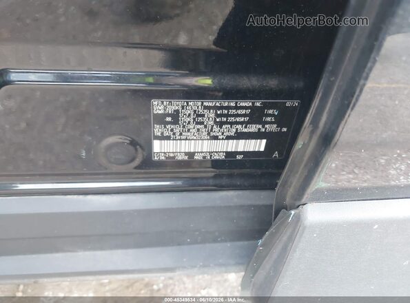 2T3H1RFV6RW323064 2024 TOYOTA RAV4 Black Widok komory silnika