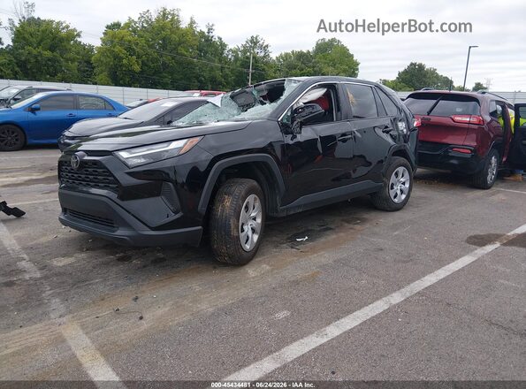 2T3H1RFV6SC304022 2025 TOYOTA RAV4 Черный Передняя левая четверть