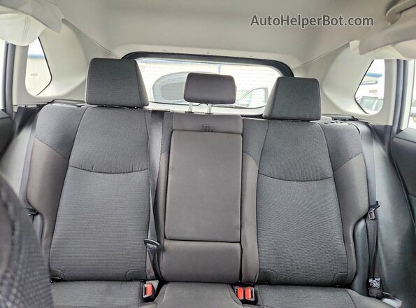 2T3H1RFV6SC314629 2025 TOYOTA RAV4 White უკანა სავარძლების ხედი