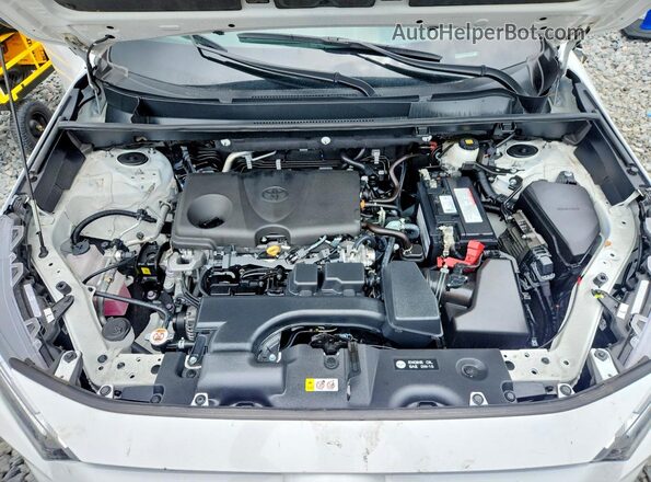 2T3H1RFV6SC314629 2025 TOYOTA RAV4 White ძრავის განყოფილების ხედი