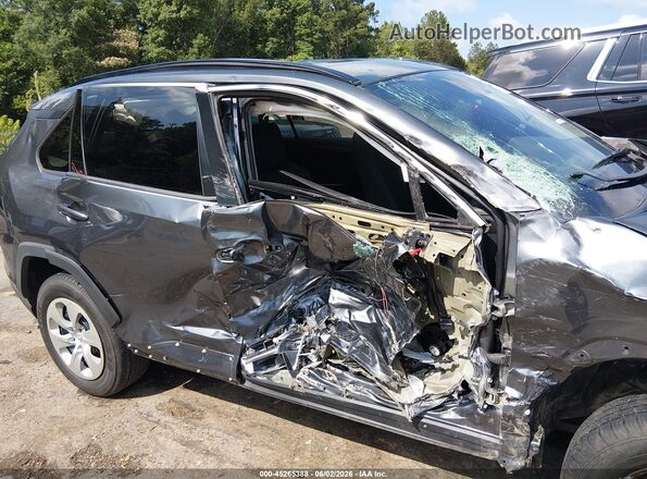 2T3H1RFV7KC032824 2019 TOYOTA RAV4 Gray Դիմացի տեսք