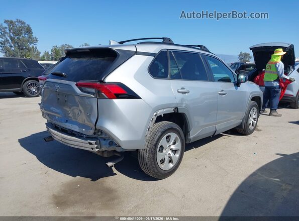 2T3H1RFV7KW005427 2019 TOYOTA RAV4 Silver Tył prawy