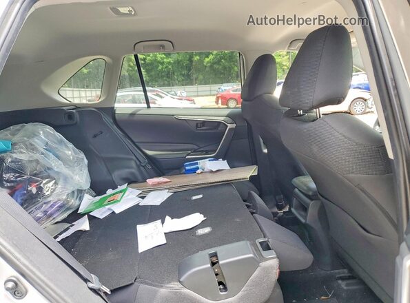 2T3H1RFV7KW040176 2019 TOYOTA RAV4 Silver Vista de los asientos traseros