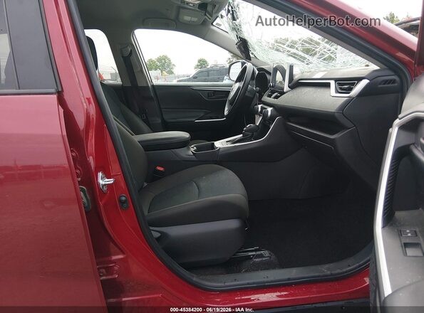 2T3H1RFV7SW385630 2025 TOYOTA RAV4 Maroon Widok wnętrza z przodu
