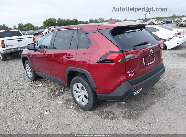 2T3H1RFV7SW385630 2025 TOYOTA RAV4 Maroon Tył lewy