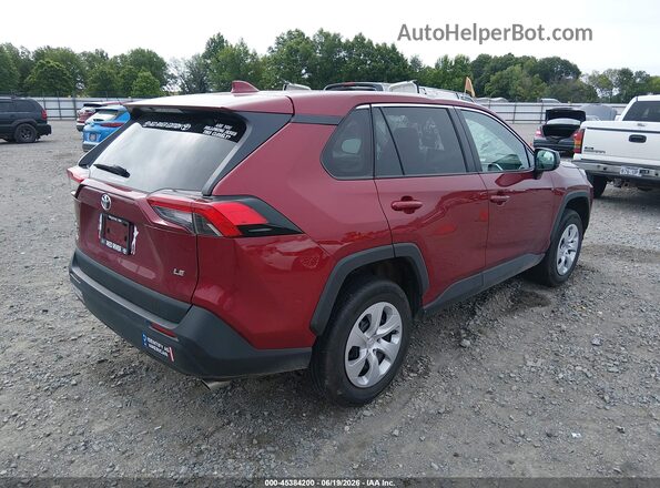 2T3H1RFV7SW385630 2025 TOYOTA RAV4 Maroon Tył prawy