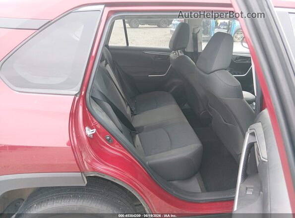 2T3H1RFV7SW385630 2025 TOYOTA RAV4 Maroon Widok naklejki z numerem VIN