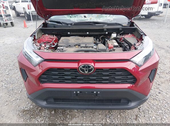2T3H1RFV7SW385630 2025 TOYOTA RAV4 Maroon Widok z tyłu