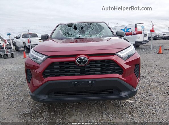 2T3H1RFV7SW385630 2025 TOYOTA RAV4 Maroon Widok wnętrza z tyłu