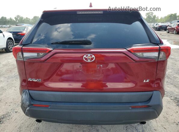 2T3H1RFV8KW054815 2019 TOYOTA RAV4 Red Հետևի տեսք