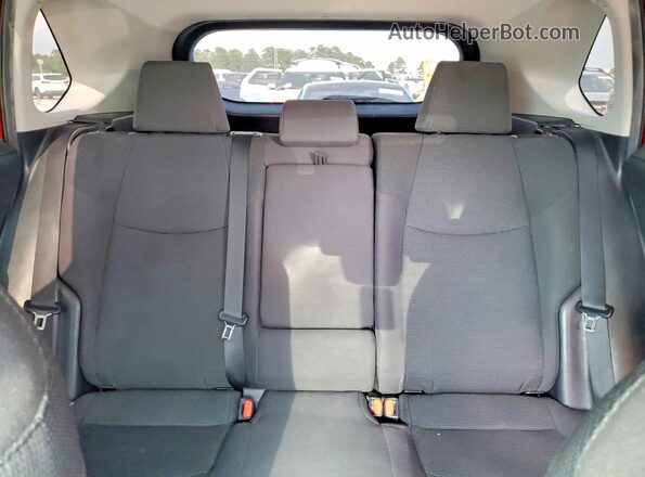 2T3H1RFV8KW054815 2019 TOYOTA RAV4 Red Հետևի նստատեղերի տեսք