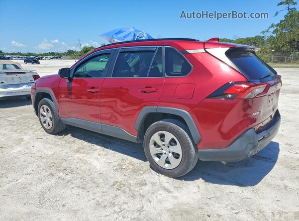 2T3H1RFV8LC039332 2020 TOYOTA RAV4 Maroon Trasero izquierdo