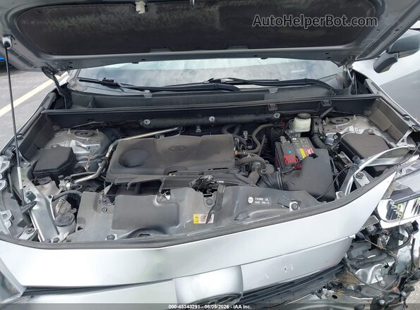 2T3H1RFV8MC143742 2021 TOYOTA RAV4 Silver უკანა ხედი
