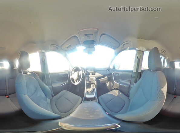 2T3H1RFV8NW232596 2022 TOYOTA RAV4 White Vista interior de 360 grados