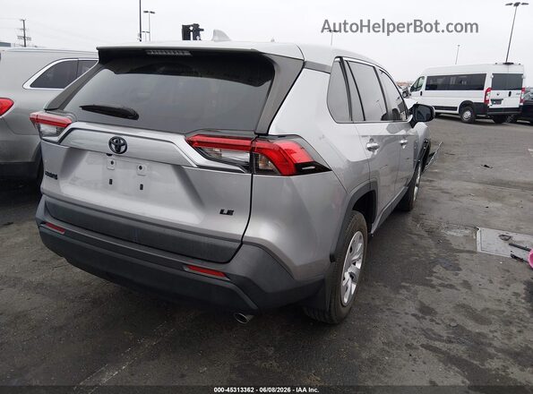 2T3H1RFV8RC256095 2024 TOYOTA RAV4 Silver Задня права чверть
