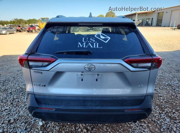 2T3H1RFV9KW020883 2019 TOYOTA RAV4 Silver Вид ззаду