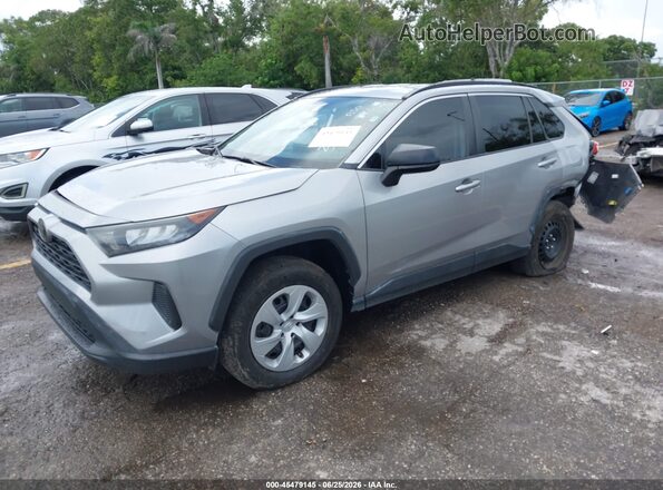 2T3H1RFV9LC073974 2020 TOYOTA RAV4 Silver Front left